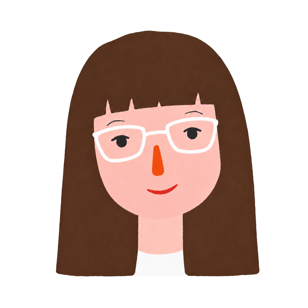 黎瑶的个人头像插画